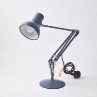 A Kenneth Grange Anglepoise Type 75 Mini Desk Lamp Slate Grey