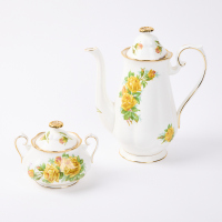 A Royal Albert Two Piece Ceramic Tea Set