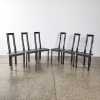 A Suite Of Six Post Modern Italian Regia Chairs By Antonello Mosca For Ycami