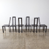 A Suite Of Six Post Modern Italian Regia Chairs By Antonello Mosca For Ycami - 2