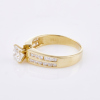 18ct Yellow Gold, Modern, 1.50ct Princess Cut Diamond Ring - 2