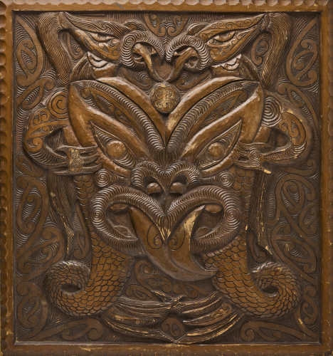 A Contemporary Whakairo Panel