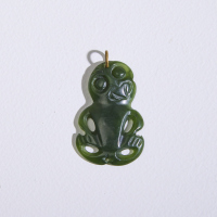 A Contemporary Hei Tiki Pendant