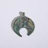 A Bronze Islamic Lunate Pendant - 2