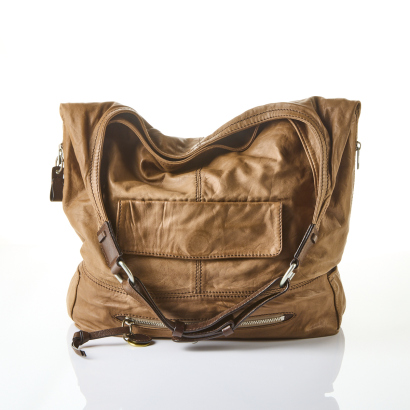 Chloe, Vintage, Brown Leather Hobo Bag