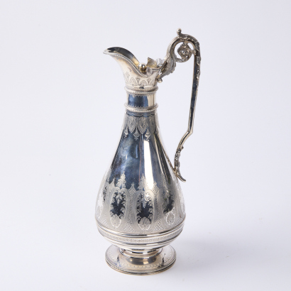 A Vintage Silver Plated Decanter