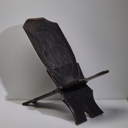 An African Folding Chair