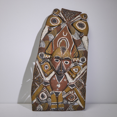 A Wood Carved Board, Papua New Guinea