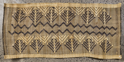 A Hand-Woven Mat, Upolo, Samoa