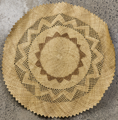 A Hand-Woven Mat, Tonga