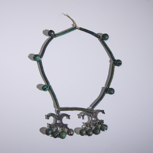 A Viking Necklace with Horse Pendants