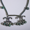 A Viking Necklace with Horse Pendants - 2