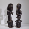 A Pair of Fang Byeri Figures, Gabon