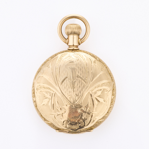 Angus & Coote, 28mm Gold Plated Pocket Watch