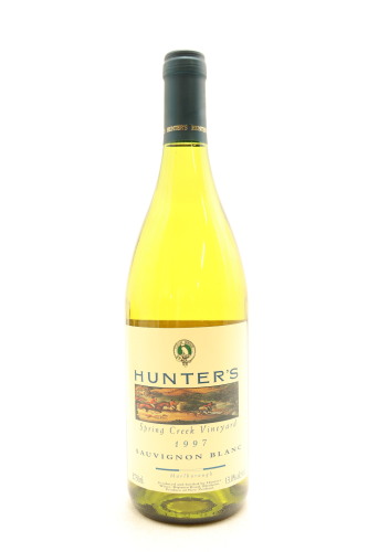 (1) 1997 Hunter's Spring Creek Vineyard Sauvignon Blanc, Marlborough