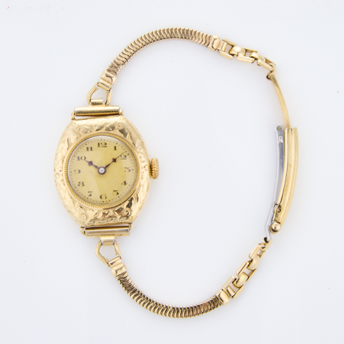 Blancpain A Le Coultre, 23mm, 14ct Gold filled, Manual wind, Ladies Wristwatch, circa 1930's