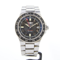 Stainless Steel, 41mm, Breitling Super Ocean GMT Automatic Wristwatch