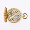 9ct Rose Gold, 47.5mm, Decorated Open Faced Mechanical Pocket Watch - 2