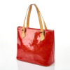 Louis Vuitton Red Monogram Vernis Houston Tote Bag