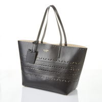 Kate Spade Black Leather Tote Bag