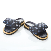 Louis Vuitton Monogram Pool Pillow Comfort Slides, Size 40