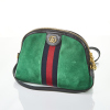 Gucci, Ophidia Suede GG Web Dome Crossbody Bag