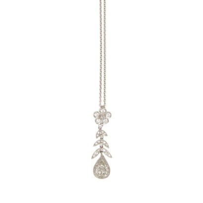 Platinum Diamond Set Necklace