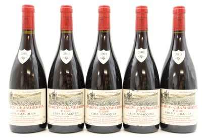 (5) 2003 Domaine Armand Rousseau Pere et Fils Clos Saint-Jacques, Gevrey-Chambertin Premier Cru [JR16.5] [RP96] [WS94] ♦