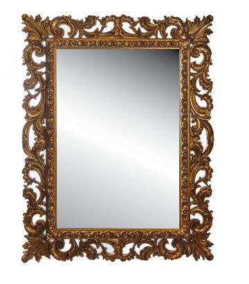 A Rococo Style Mirror