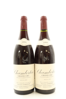 (2) 1999 Frederic Esmonin Chambertin Grand Cru, Cote de Nuits ♦