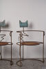 A Pair of Stephane Rondel Cat Chairs  - 2