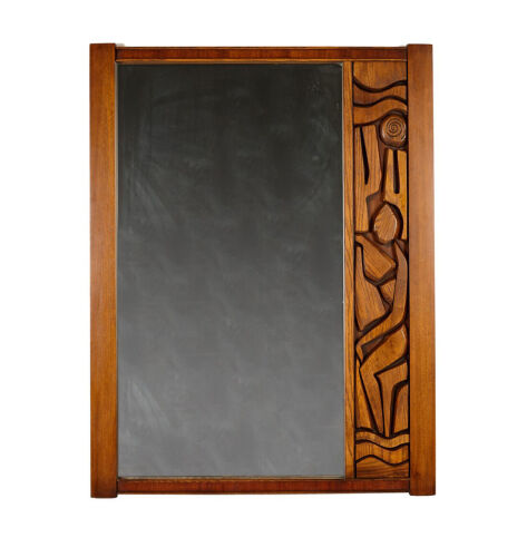 A United Furniture Brutalist Mirror