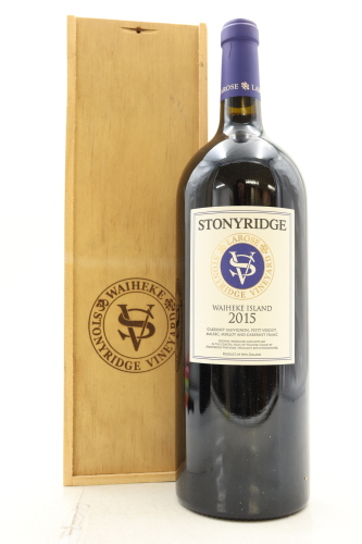 (1) 2015 Stonyridge Vineyard Larose, Waiheke Island, 1500ml