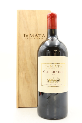 (1) 2015 Te Mata Estate Coleraine, Hawke's Bay, 3000ml [BC97]