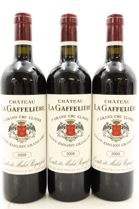 (3) 2009 Chateau La Gaffeliere Grand Cru, Saint-Emilion [JR16.5]