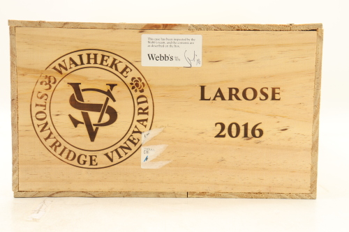 (12) 2016 Stonyridge Vineyard Larose, Waiheke Island (OWC)