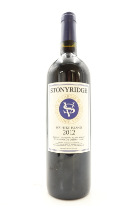 (1) 2012 Stonyridge Vineyard Larose, Waiheke Island