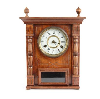 A 19th Century American Eight Day New Haven Mantel Clock