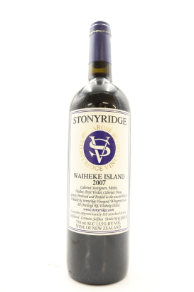 (1) 2007 Stonyridge Vineyard Larose, Waiheke Island