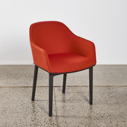 A Vitra Softshell Chair By Roman & Erwin Bouroullec