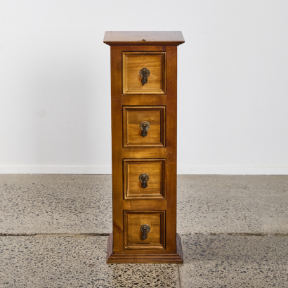 A Vintage Chinese Apothecary Cabinet 4 Drawer