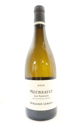 (1) 2020 Benjamin Leroux Meursault Les Narvaux, Cote de Beaune [JR16.5]