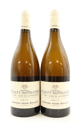 (2) 2017 Domaine Henri Boillot Clos de la Mouchere Monopole, Puligny-Montrachet Premier Cru