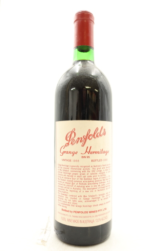 (1) 1988 Penfolds Grange Bin 95, Australia [JR17] [BC97]