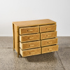 A Rattan Six Drawer Dresser - 2
