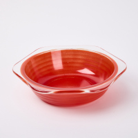 A Glass Salad Bowl By Phoenix C.1950s