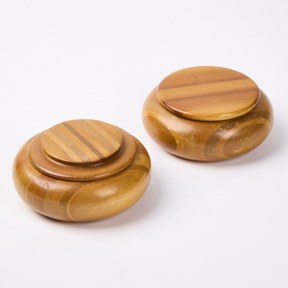A Pair Of Sovereign Timbers New Zealand Trinket Boxes