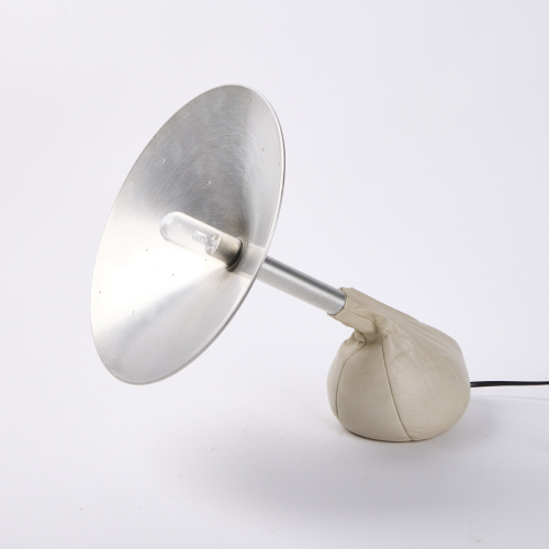 A Pablo Piccola Leather And Aluminium Lamp