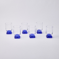 A Collection Of Six Bormioli Rocco Bar Glasses