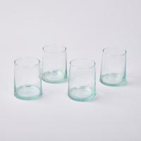 A Collection Of Four Handblown Tumblers